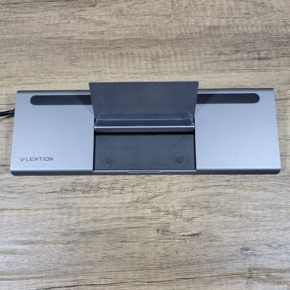 Lention C95 Docking Station Grey USB-A Cardreader Ethernet HDMI Displayport Audi - Picture 4 of 10